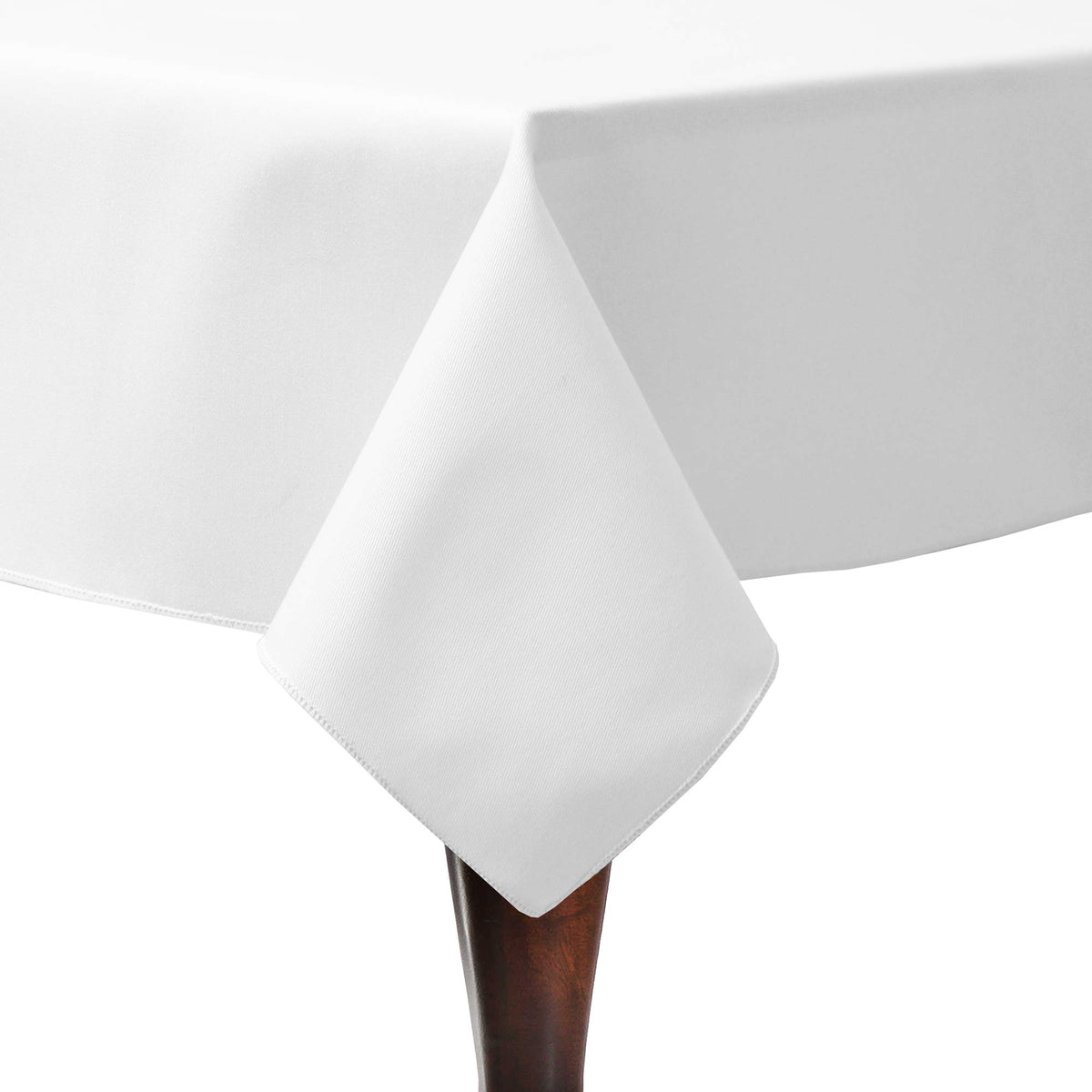 Ultimate Textile 48x72-Inch Rectangular Twill Tablecloth, Olive, 2 Pack