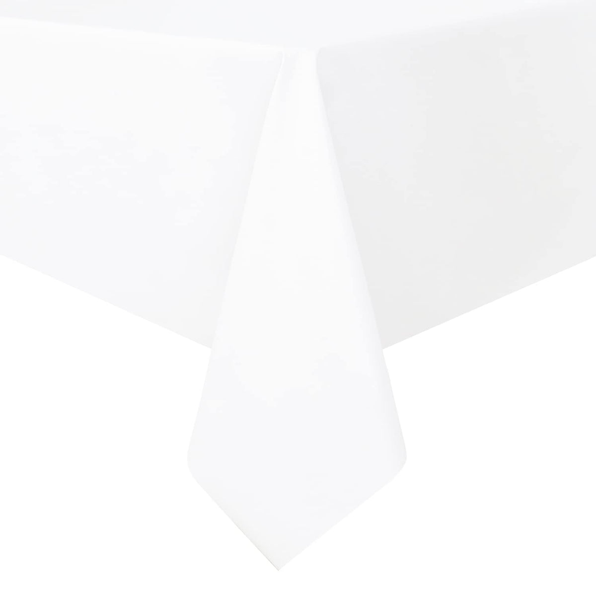 Romanstile Waterproof Vinyl Tablecloth Rectangle, 60 x 84 Inch, Orange