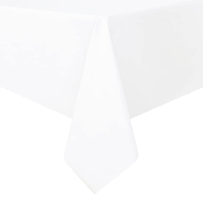 Romanstile Waterproof Vinyl Tablecloth Rectangle, 60 x 84 Inch, Orange