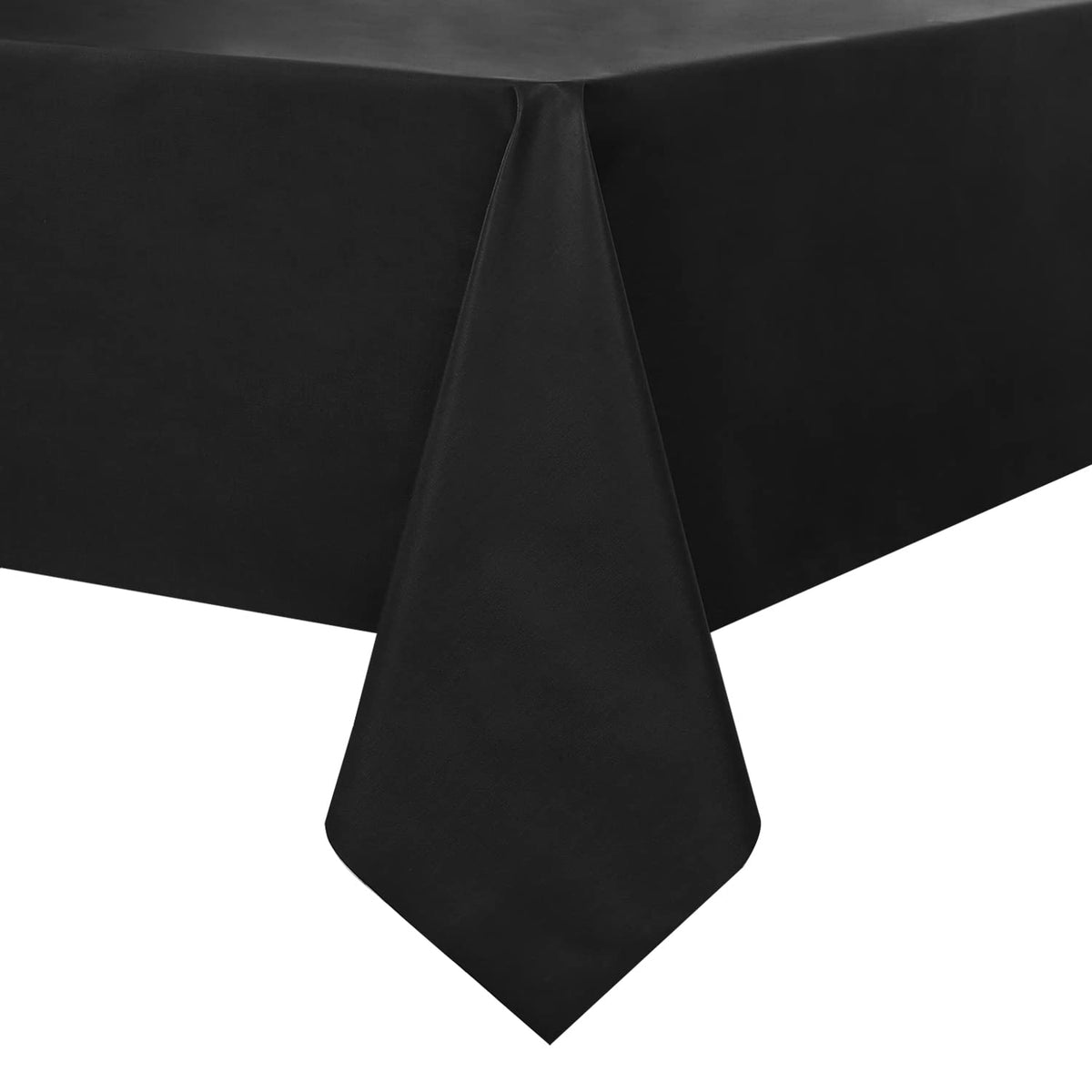 Romanstile Waterproof Vinyl Tablecloth Rectangle, 60 x 84 Inch, Orange