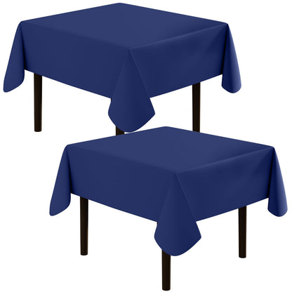 homing Rectangle Black Vinyl Waterproof Tablecloth with Flannel Backed
