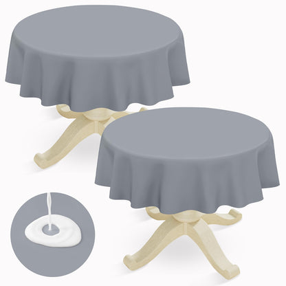homing Rectangle Black Vinyl Waterproof Tablecloth with Flannel Backed