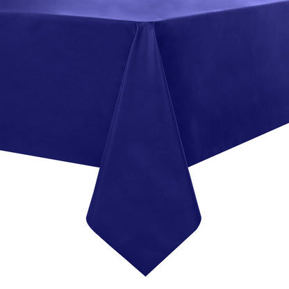 Romanstile Waterproof Vinyl Tablecloth Rectangle, 60 x 84 Inch, Orange