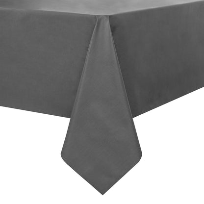 Romanstile Waterproof Vinyl Tablecloth Rectangle, 60 x 84 Inch, Orange