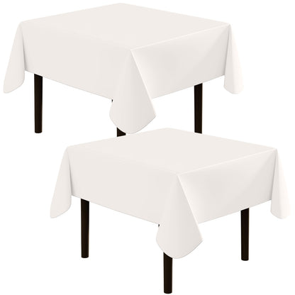 homing Rectangle Black Vinyl Waterproof Tablecloth with Flannel Backed