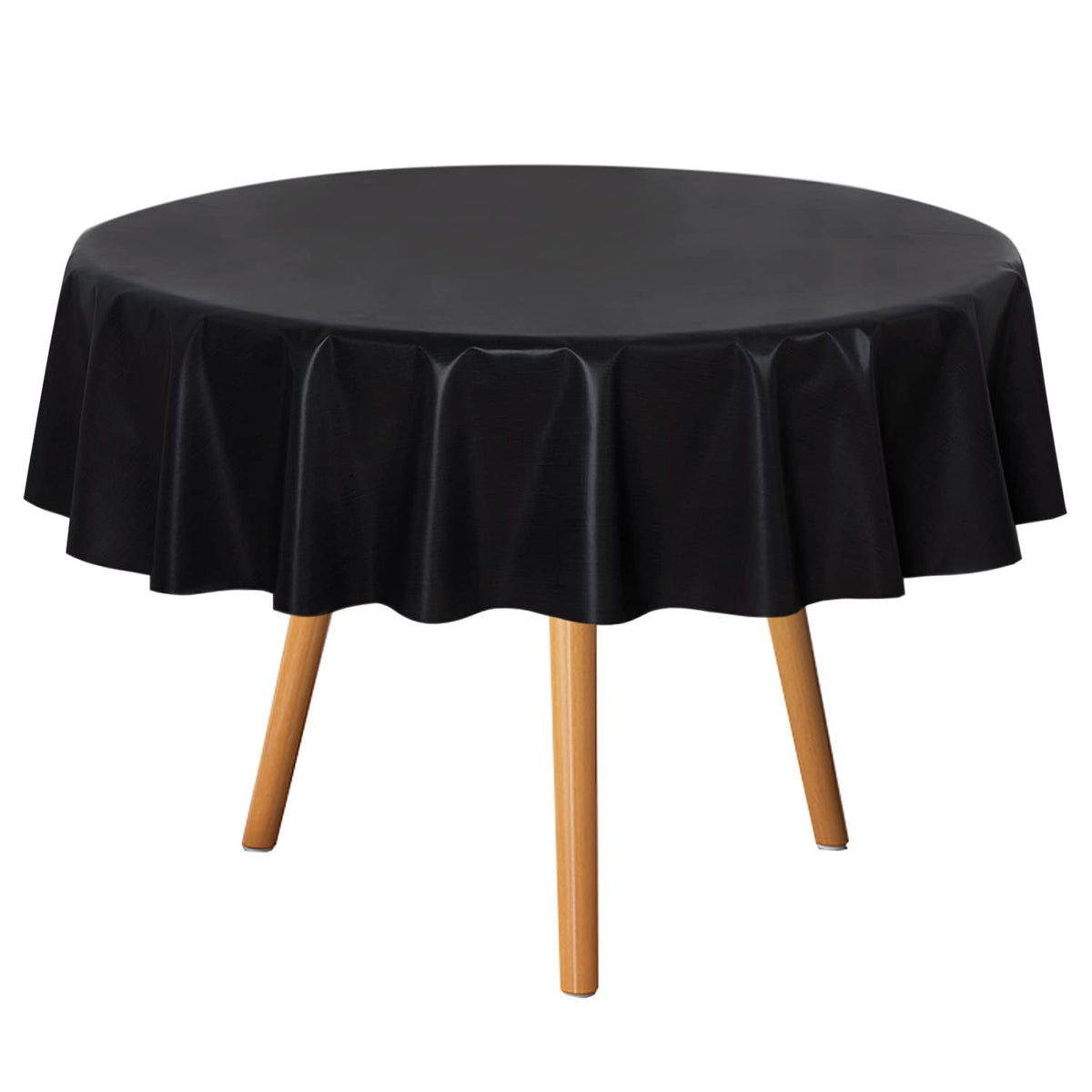 sancua Clear Plastic Table Cover Protector Waterproof Tablecloth 54x78 Inch