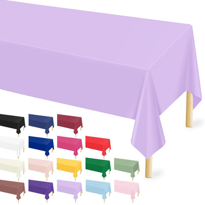 Mulbozy 4 Pcs Pink Gingham Tablecloth 54×108in, Pink Checkered Table Cloth