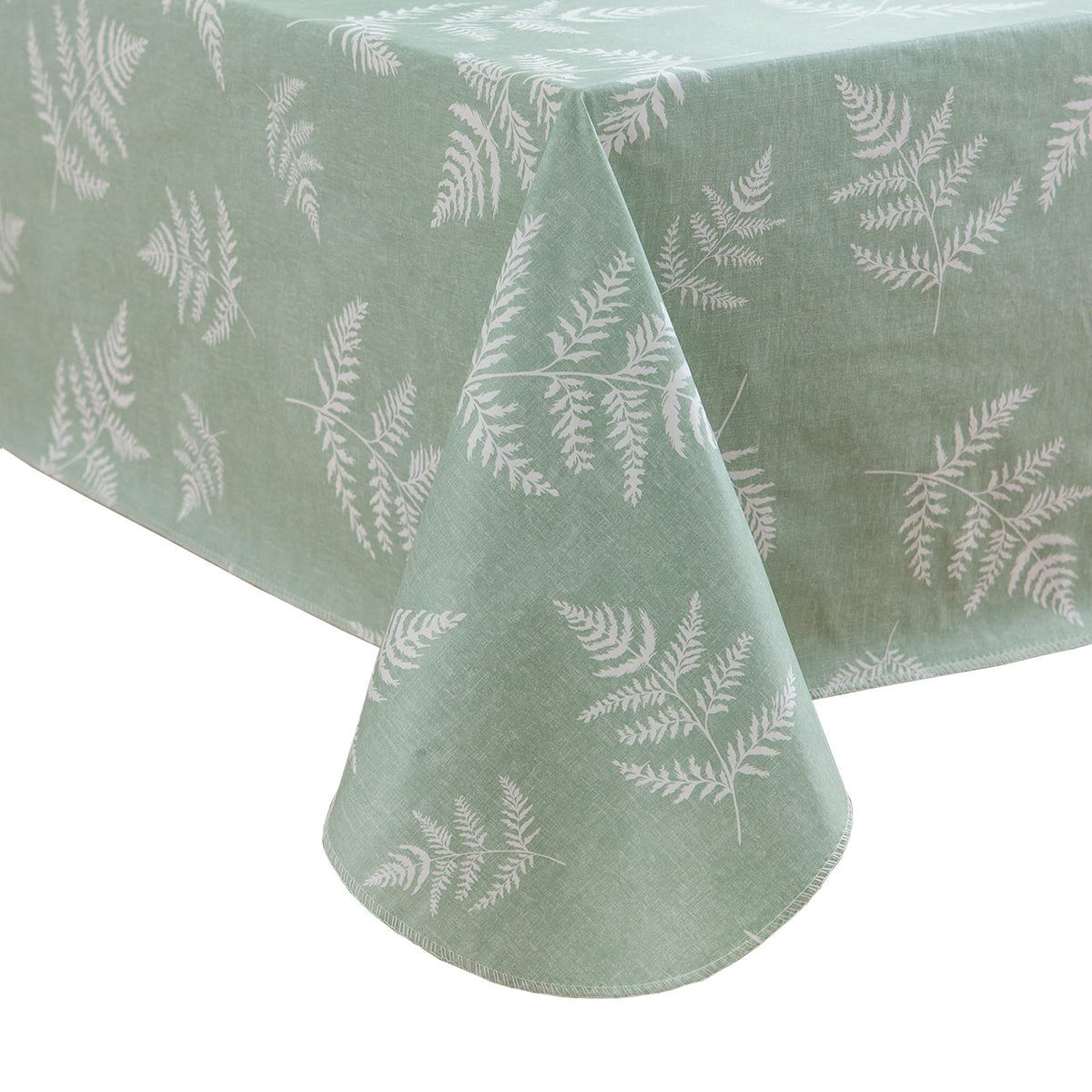 Pioggia Vinyl Tablecloth with Flannel Backed Rectangle Waterproof Oil-Proof PVC Table Cloth Wipeable Spill-Proof Plastic Table Cover for Indoor and Outdoor