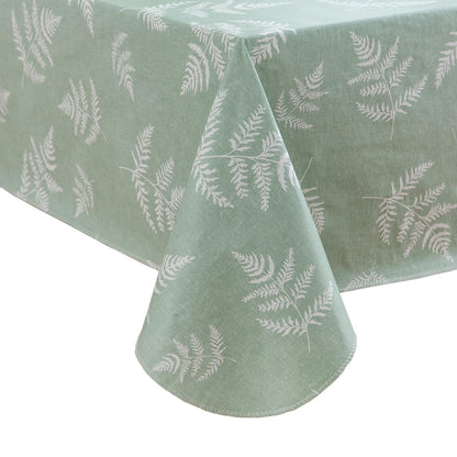 Pioggia Vinyl Tablecloth with Flannel Backed Rectangle Waterproof Oil-Proof PVC Table Cloth Wipeable Spill-Proof Plastic Table Cover for Indoor and Outdoor