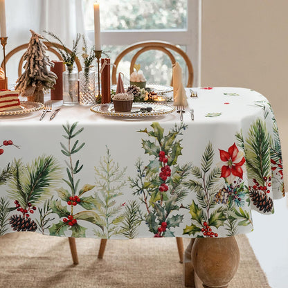 Bnejvif Halloween Tablecloth 60×84 Inch Rectangular,Spiderweb Pumpkin Washable Table Cover for Party Picnic Dinner Decor