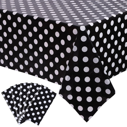 Kesfey 3 Packs Pink Gingham Tablecloth Pink and White Checkered Tablecloths 54 x 108 Inches Disposable Plastic Gingham Tablecovers Waterproof Rectangle Picnic Table Covers for Birthday Party Supplies