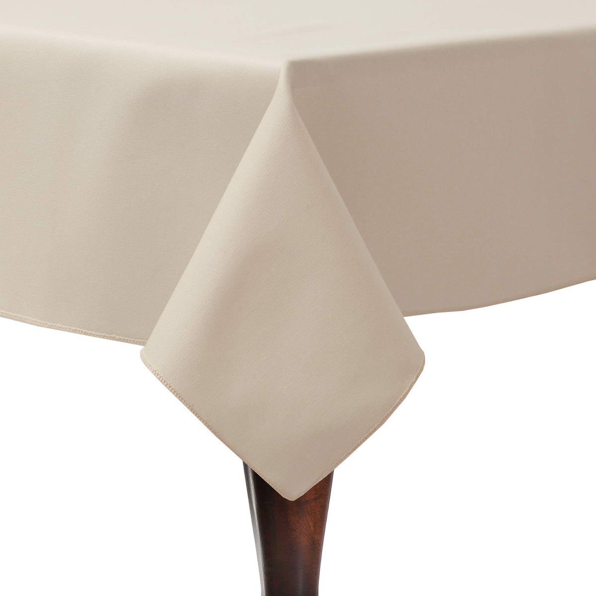 Ultimate Textile 48x72-Inch Rectangular Twill Tablecloth, Olive, 2 Pack