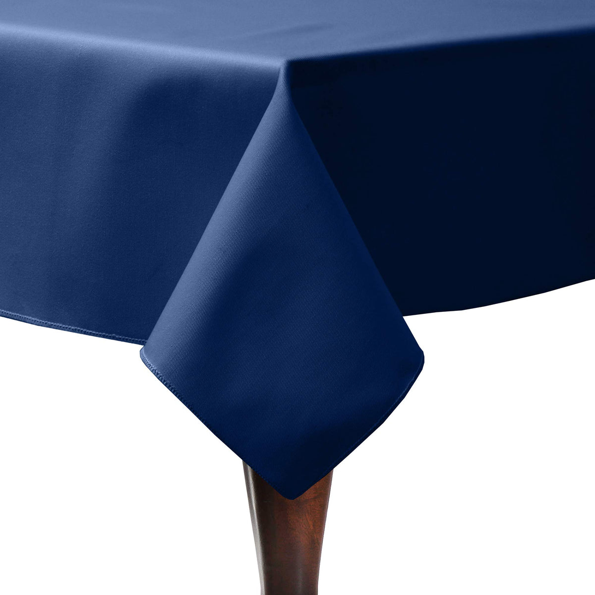 Ultimate Textile 48x72-Inch Rectangular Twill Tablecloth, Olive, 2 Pack