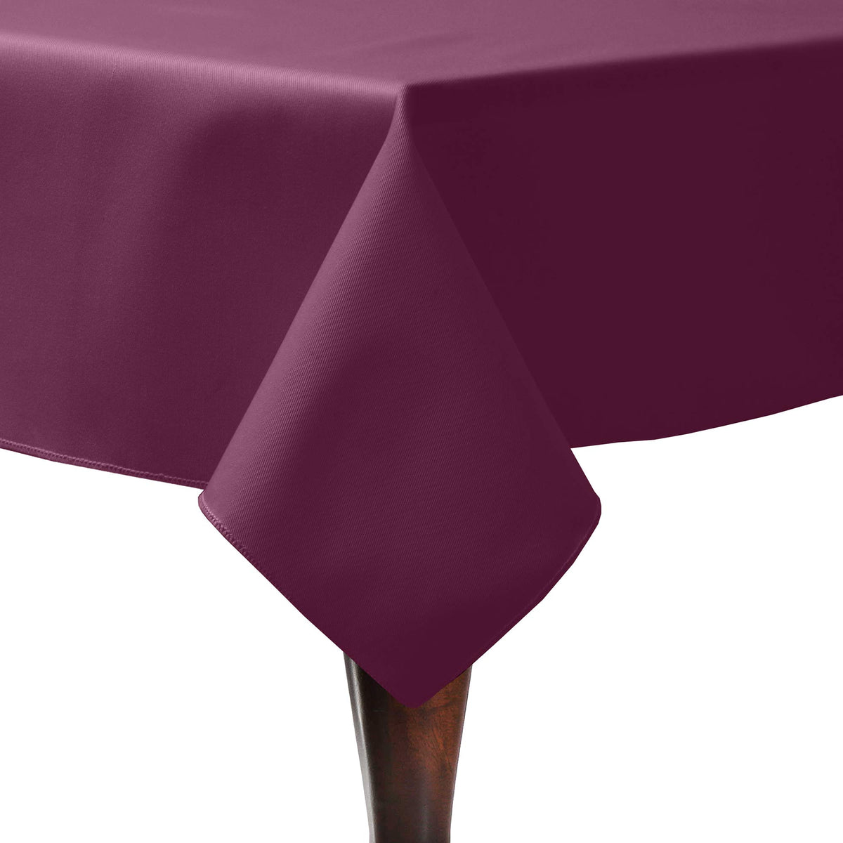 Ultimate Textile 48x72-Inch Rectangular Twill Tablecloth, Olive, 2 Pack