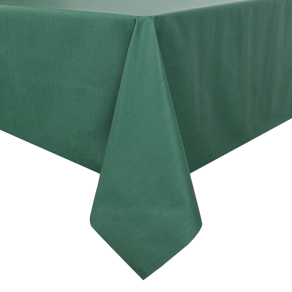 Romanstile Waterproof Vinyl Tablecloth Rectangle, 60 x 84 Inch, Orange