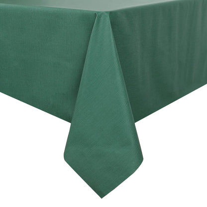Romanstile Waterproof Vinyl Tablecloth Rectangle, 60 x 84 Inch, Orange