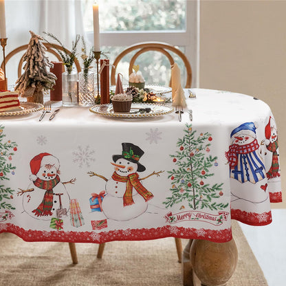 Bnejvif Halloween Tablecloth 60×84 Inch Rectangular,Spiderweb Pumpkin Washable Table Cover for Party Picnic Dinner Decor