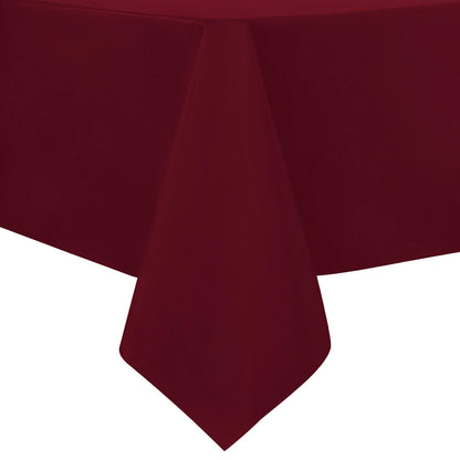 sancua Clear Plastic Table Cover Protector Waterproof Tablecloth 54x78 Inch
