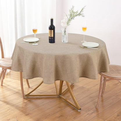AUSSPVOCT Textured Table Cloth Rectangle 52 x 70 Inch Fall Tablecloth