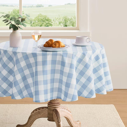 Gingham Tablecloth Rectangle Checkered Tablecloth Washable