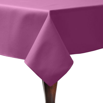 Ultimate Textile 48x72-Inch Rectangular Twill Tablecloth, Olive, 2 Pack