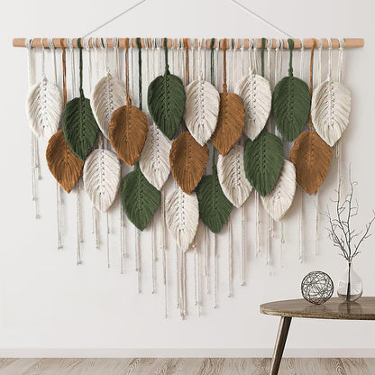 Large Macrame Wall Hanging Boho Woven Tapestry Chic Home Decor Wall Art