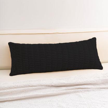 Pack of 2 Corduroy Decorative Throw Pillow Covers 18x18 Inch, Cream White