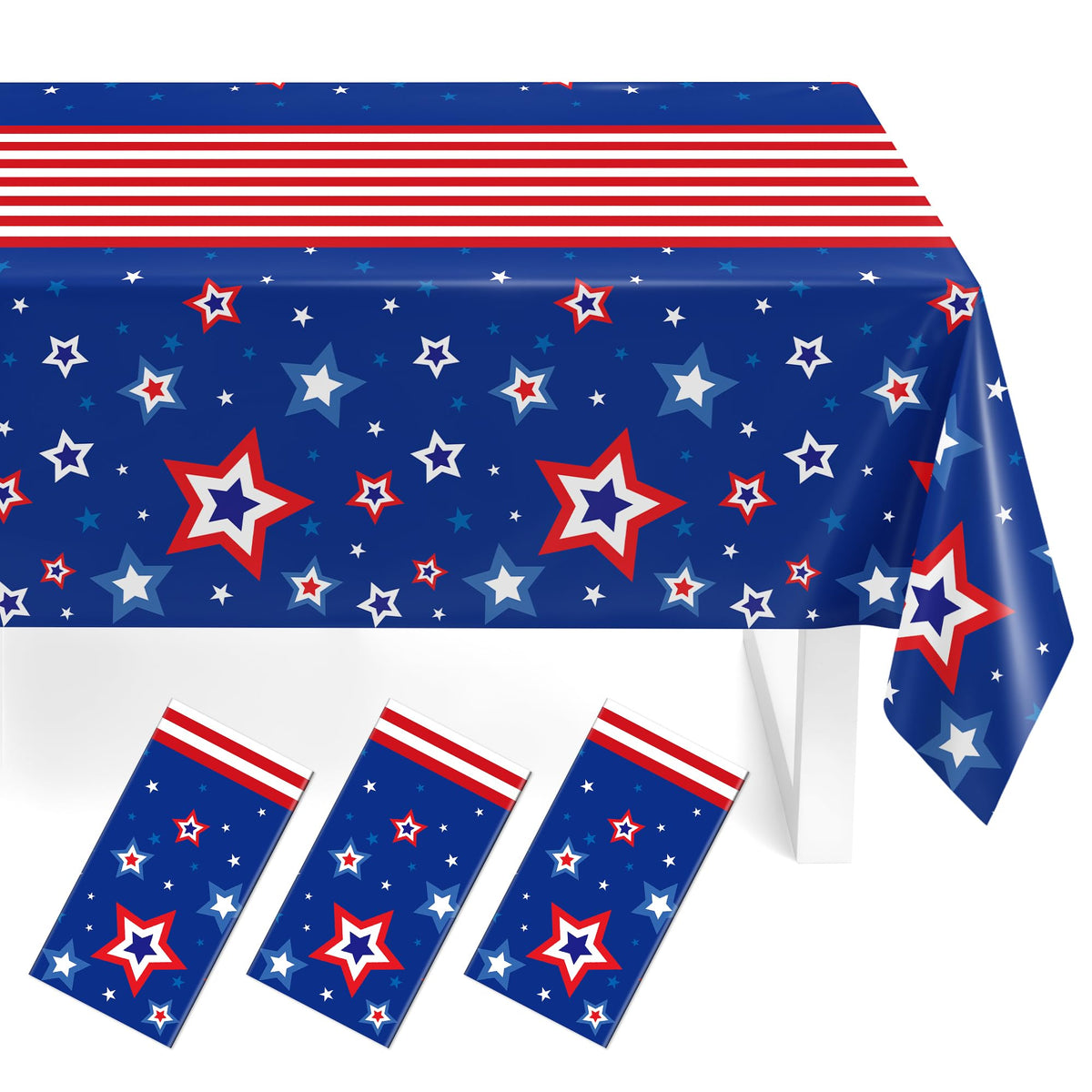 3 Pack Thanksgiving Disposable Tablecloths,54 x 108 Inch Thanksgiving Decorations,Give Thanks Table Cloth for Rectangular,Pumpkin Maple Tablecloths for Home,Party,Outdoor Picnic,Fall Theme,Baby Shower