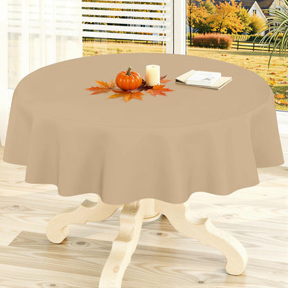 homing Rectangle Black Vinyl Waterproof Tablecloth with Flannel Backed