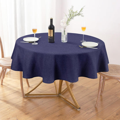 AUSSPVOCT Textured Table Cloth Rectangle 52 x 70 Inch Fall Tablecloth