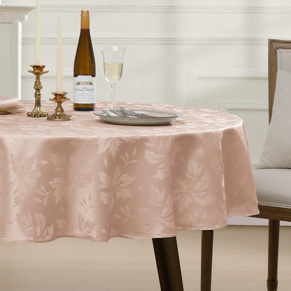 Romanstile Fall Jacquard Rectangle Tablecloth, Thanksgiving Dining Decor