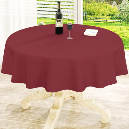 homing Rectangle Black Vinyl Waterproof Tablecloth with Flannel Backed