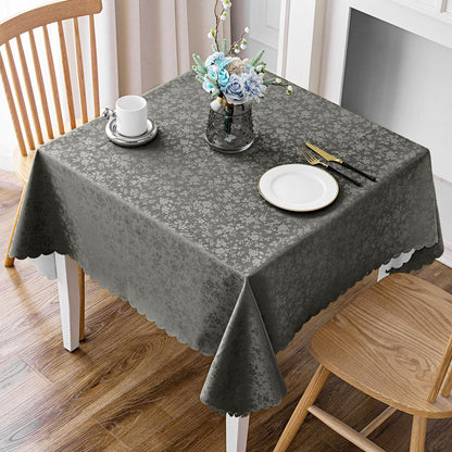 Smiry Rectangle Waterproof Heavy Duty Vinyl Tablecloths, 60 x 84 Inch