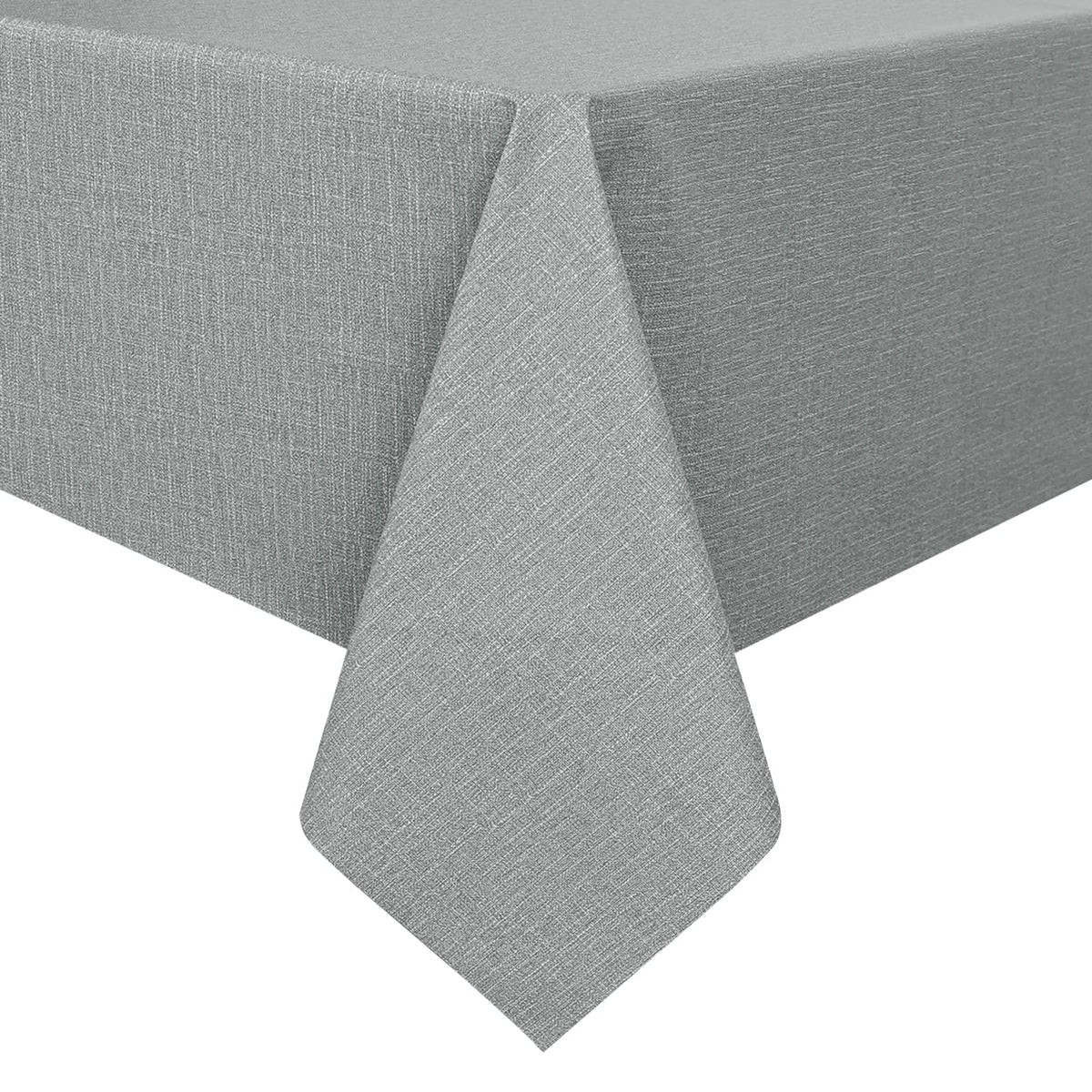 Romanstile Waterproof Vinyl Tablecloth Rectangle, 60 x 84 Inch, Orange