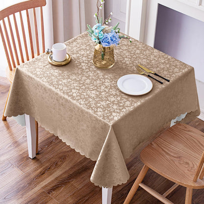 Smiry Rectangle Waterproof Heavy Duty Vinyl Tablecloths, 60 x 84 Inch
