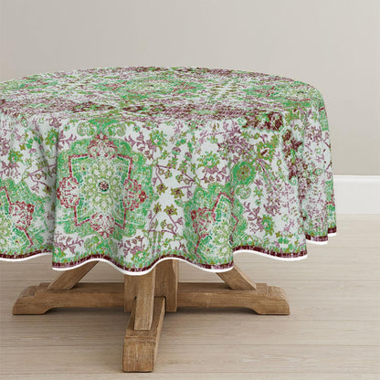 Horaldaily Boho Bohemia Style Tablecloth, 60x84 Inch Rectangular