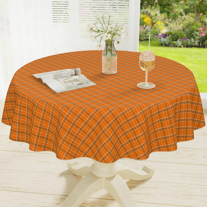 misaya Rectangular Waterproof Vinyl Table Cloth, Flannel Backed Tablecloth