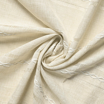 Horaldaily Beige Rectangular Tablecloth, 60×84 Inch, Farmhouse Decor