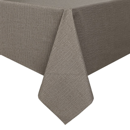 Romanstile Waterproof Vinyl Tablecloth Rectangle, 60 x 84 Inch, Orange