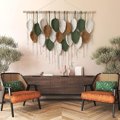 Large Macrame Wall Hanging Boho Woven Tapestry Chic Home Decor Wall Art