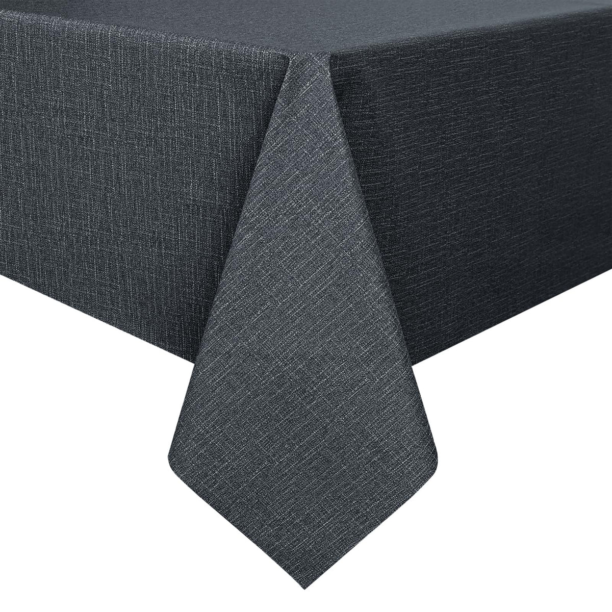 Romanstile Waterproof Vinyl Tablecloth Rectangle, 60 x 84 Inch, Orange