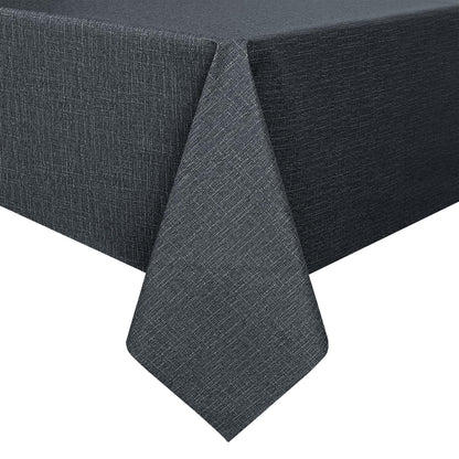 Romanstile Waterproof Vinyl Tablecloth Rectangle, 60 x 84 Inch, Orange