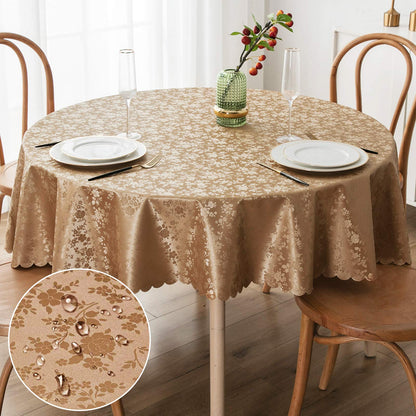 Smiry Rectangle Waterproof Heavy Duty Vinyl Tablecloths, 60 x 84 Inch