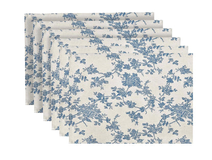 YiHomer Pastoral Rectangle Table Cloth 100% Polyester Fabric 60 x 102 Inch