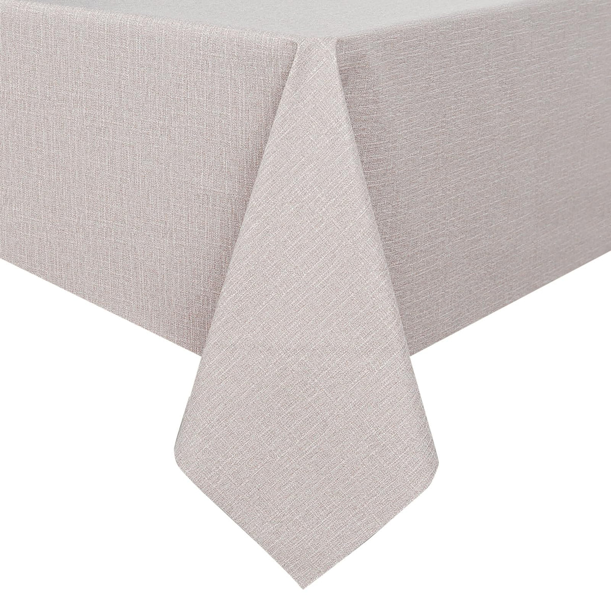 Romanstile Waterproof Vinyl Tablecloth Rectangle, 60 x 84 Inch, Orange