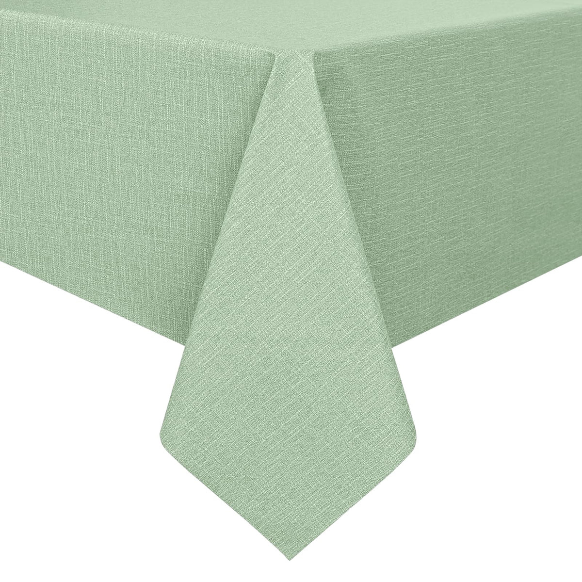 Romanstile Waterproof Vinyl Tablecloth Rectangle, 60 x 84 Inch, Orange