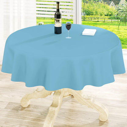 homing Rectangle Black Vinyl Waterproof Tablecloth with Flannel Backed