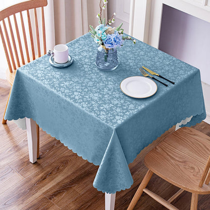 Smiry Rectangle Waterproof Heavy Duty Vinyl Tablecloths, 60 x 84 Inch