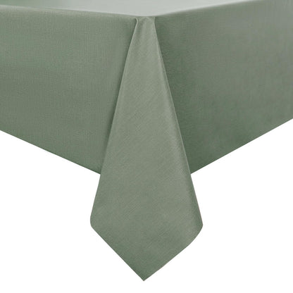 Romanstile Waterproof Vinyl Tablecloth Rectangle, 60 x 84 Inch, Orange