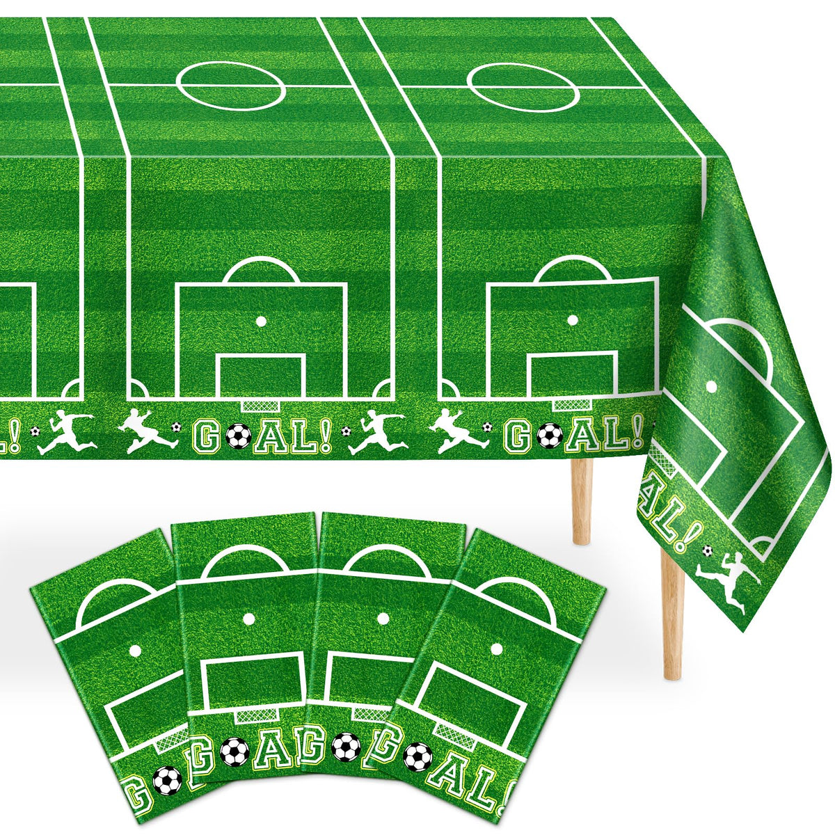 Mulbozy 4 Pcs Pink Gingham Tablecloth 54×108in, Pink Checkered Table Cloth